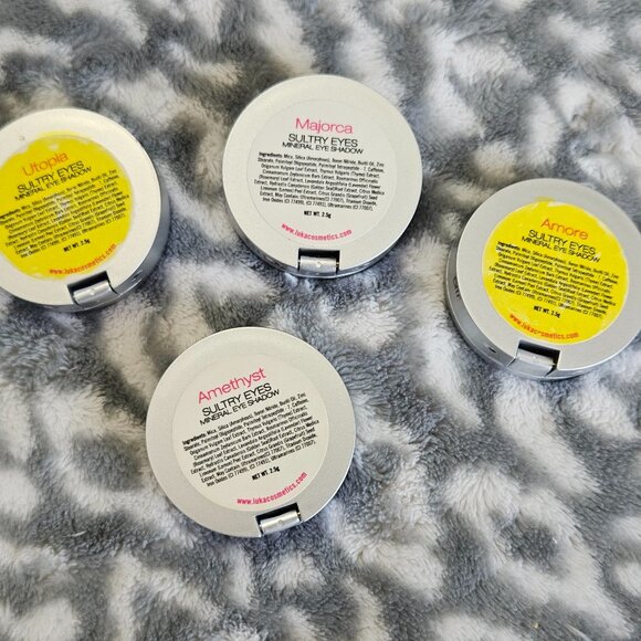 Luka Mineral Cosmetics Mineral Eye Shadow New - 4 Shades, you choose! - Picture 2 of 14